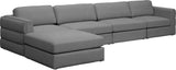 Beckham - Modular Sectional 5 Piece - Gray | Home Elegance USA