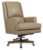 Wright Executive Swivel Tilt Chair - Beige / Dark Brown by Hooker Furniture - View 1