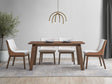 Ginny 5 pieces Walnut Finish w/ Side Chairs Dining Room Set - sold by Home Elegance USA