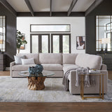 Refuge Sand Corner Sofa - Beige by Uttermost - View 2