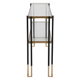 Kentmore Modern Console Table - Gold / Black by Uttermost - View 6