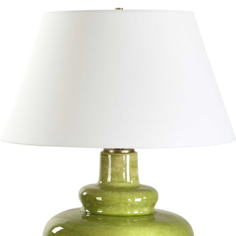 Penny Table Lamp - Green by Uttermost - View 5