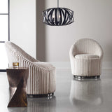 Euphrates Accent Table - Dark Gray by Uttermost - View 4