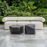 Parra Outdoor Side Table Slate - Black by Uttermost - View 8