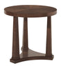 Archives Round End Table - Dark Brown by Hooker Furniture - View 1