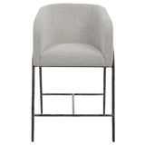 Jacobsen 27" Counter Stool - Light Gray by Uttermost - View 1