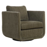 Abound Swivel Chair Herb - Dark Green by Uttermost - View 4