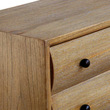 Millard Curved 4 Drawer Chest Woodtone - Light Brown by Uttermost - View 6