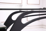 Suffolk - Contemporary Black Ash Desk - View Image 1