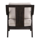 Lyle Accent Chair Beige - White / Dark Brown by Uttermost - View 6
