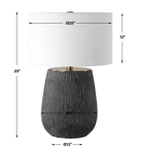 Americana Aged Black Table Lamp by Uttermost - View 8