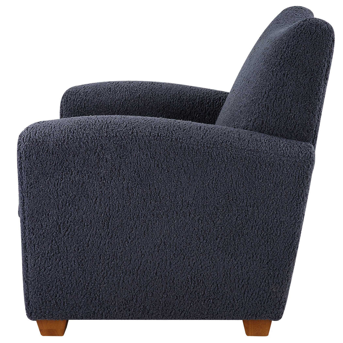 Teddy Slate Accent Chair - Dark Gray by Uttermost - View 6