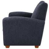 Teddy Slate Accent Chair - Dark Gray by Uttermost - View 6