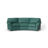 Vail Leather Conversation Sofa | Flexsteel