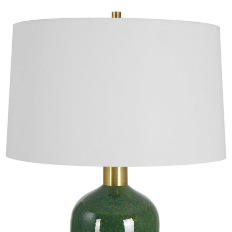 Verdell Table Lamp - Green by Uttermost - View 5