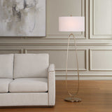 Tordin Geometric Floor Lamp - Gold by Uttermost - View 2
