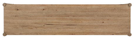 Vineyard Row Entertainment Credenza - Light Brown by Hooker Furniture - View 6