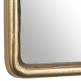 Burton Indoor-Outdoor Mirror Brass - Gold by Uttermost - View 4