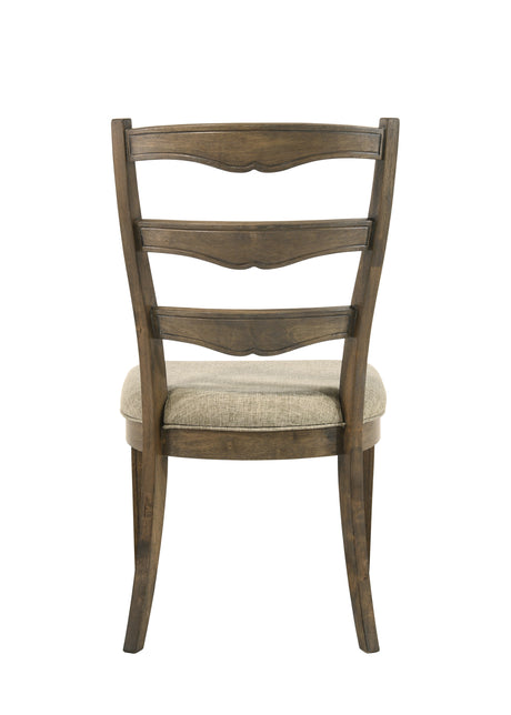 Parfield Weathered Oak Finish 7PCs Dining Room Set - sold by Home Elegance USA