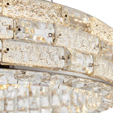 1 Ring Crystal Chandelier // Chrome  | Finesse - Home Elegance USA
