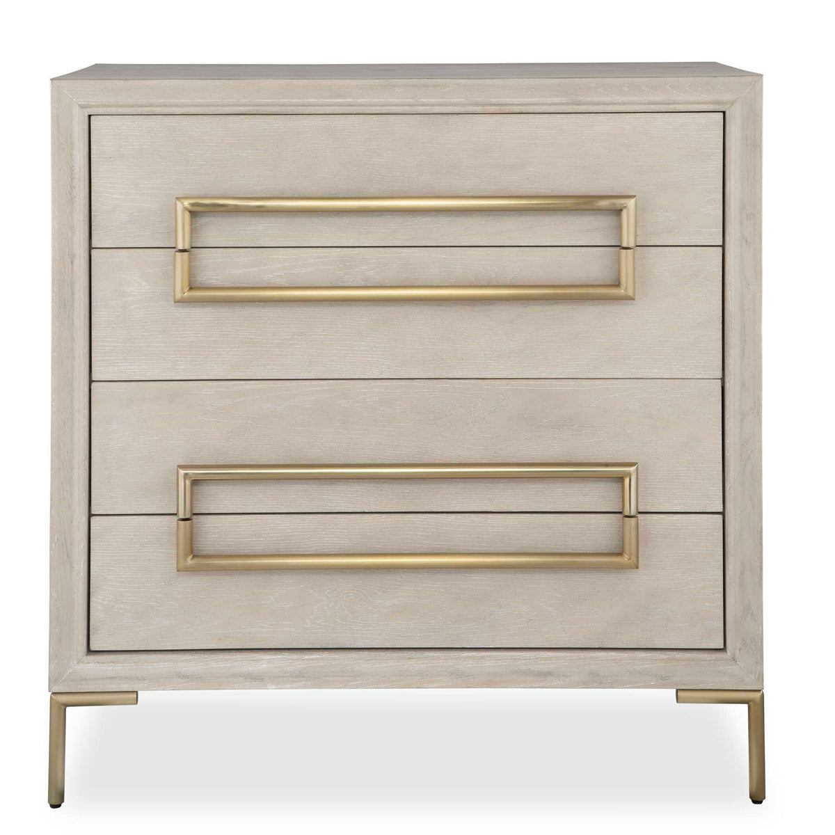 Alessia Light Oak Accent Chest - Gray by Uttermost - View 1
