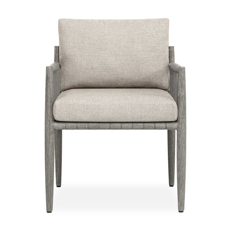 Borneo Outdoor Dining Chair Dove - Light Gray by Uttermost - View 1