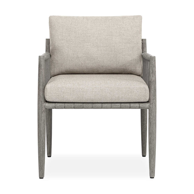 Borneo Outdoor Dining Chair Dove - Light Gray by Uttermost - View 1
