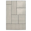 Puzzle Piece Oversized Mirror - Black by Uttermost - View 1