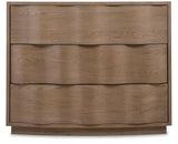 Sonnet Bachelors Chest - Dark Gray / Light Brown by Hooker Furniture - View 4