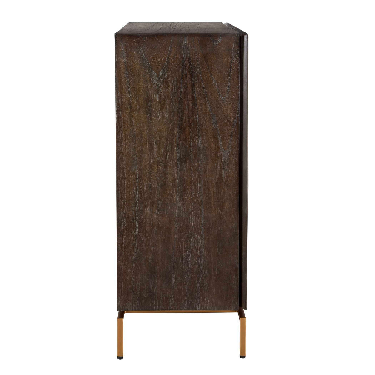 Marico 2 Door Mindi Cabinet - Dark Brown by Uttermost - View 6