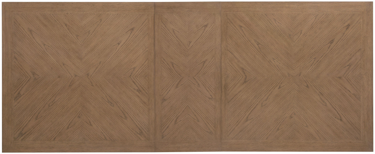 Sonnet Rectangular Dining Table With One 18" Leaf - Dark Gray / Light Brown by Hooker Furniture - View 8