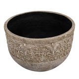 Regalia Indoor-Outdoor Stone Planter - Light Brown by Uttermost - View 4