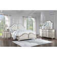 Evangeline Silver Oak 4-piece Eastern King Bedroom Set - sold by Home Elegance USA