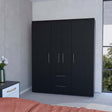 Wenge All-In-One 2-Door Armoire - sold by Home Elegance USA