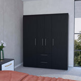 Wenge All-In-One 2-Door Armoire - sold by Home Elegance USA