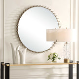 Avelyne Round Mirror - Gold by Uttermost - View 3