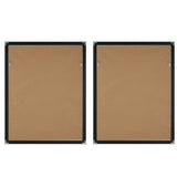 Winterland Abstract Prints (Set of 2) - Black by Uttermost - View 7