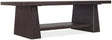 Driftwood Rectangle Coffee Table Burnt Timber - Black by Hooker Furniture - View 1