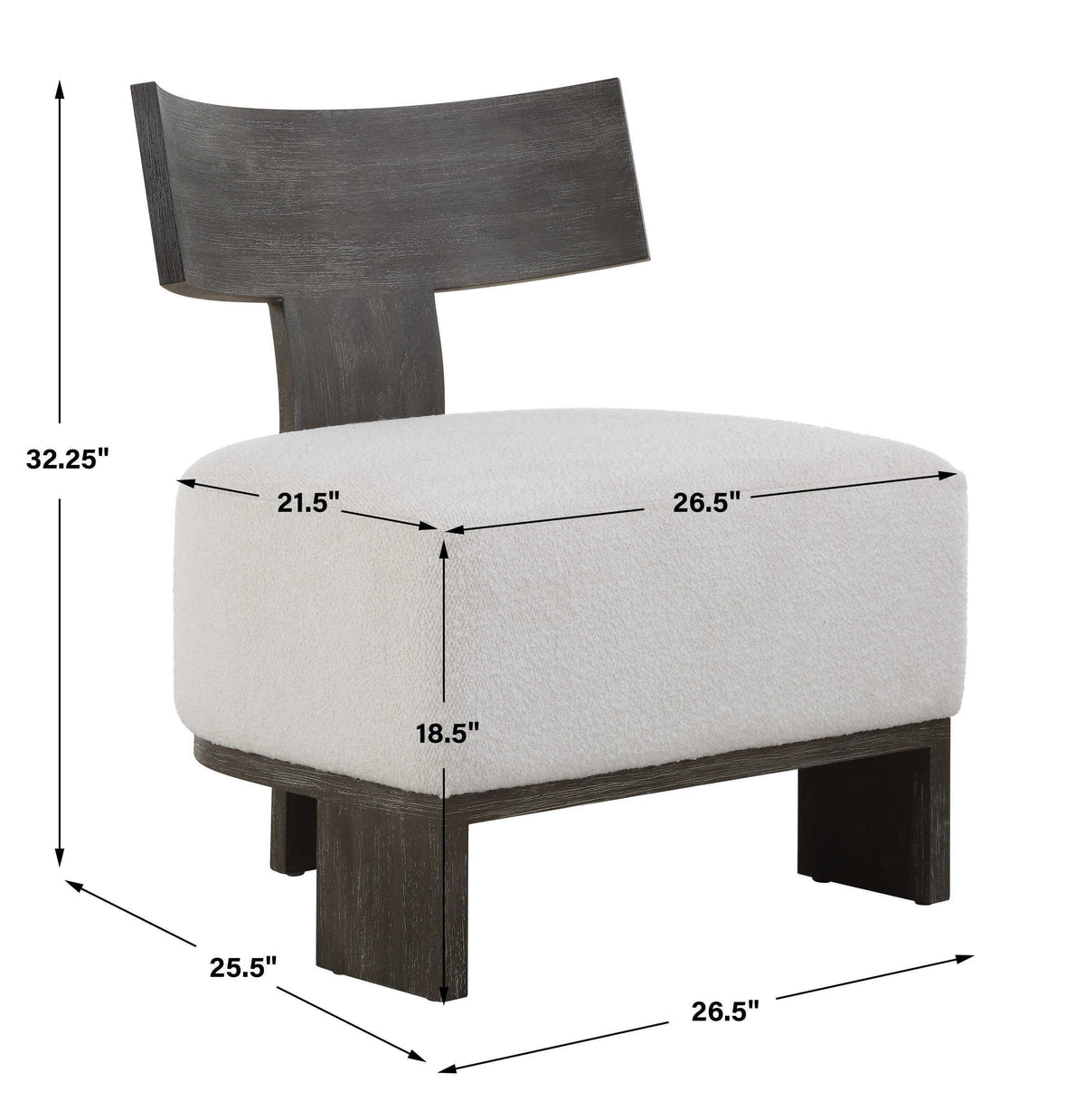 Finlay Dark Walnut Accent Chair - Dark Brown by Uttermost - View 10