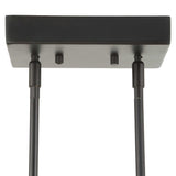 Kyoto 4 Light Linear LED Chandelier - Black by Uttermost - View 13