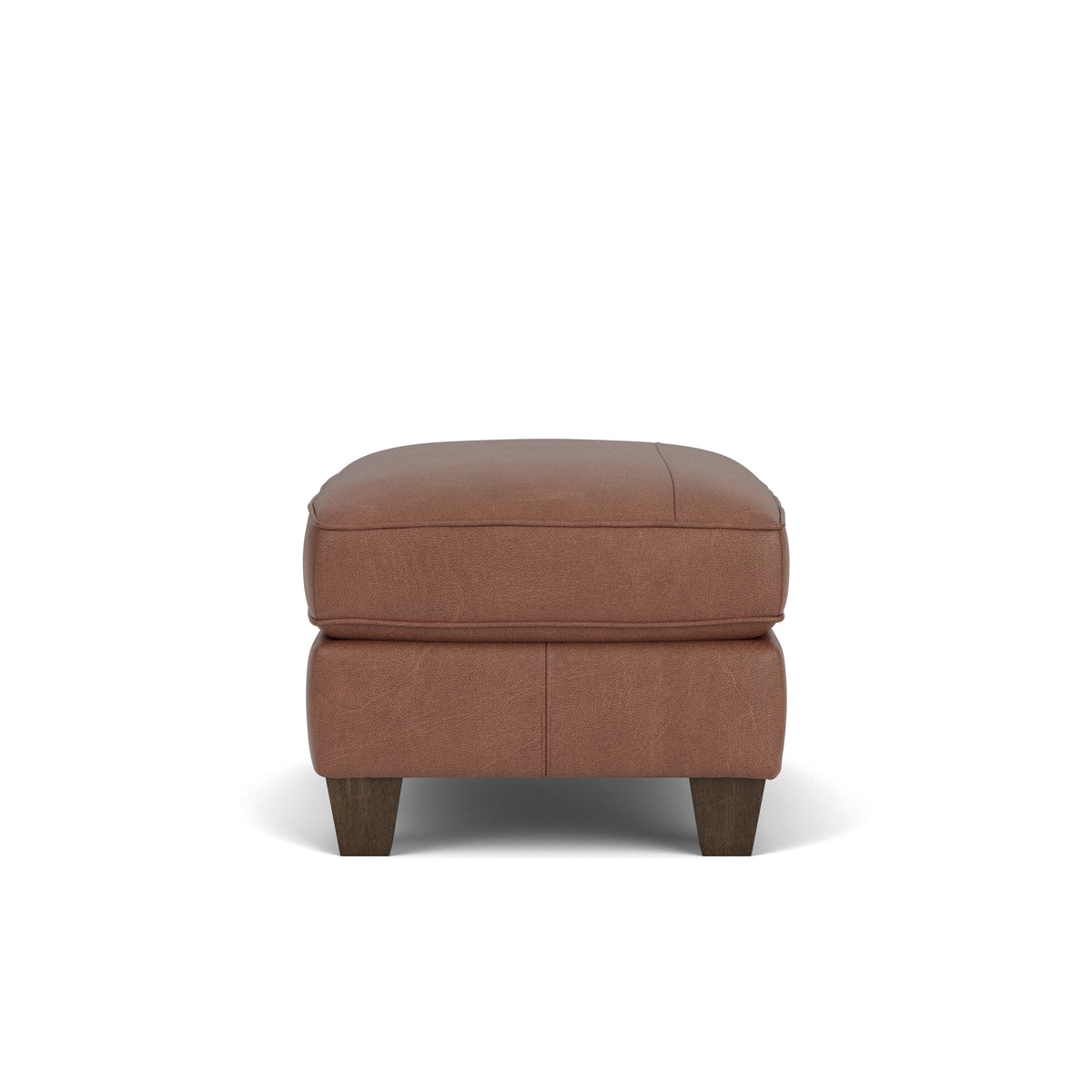 Dana Leather Ottoman | Flexsteel