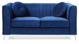 Delray G791A - L Loveseat ( 2 Boxes ) , NAVY BLUE - B078S00074 - Home Elegance USA - 3