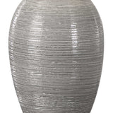 Dinah Textured Table Lamp - Gray / Beige by Uttermost - View 5