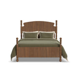 Azalea Queen Panel Bed - Walnut | Flexsteel