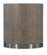 Modern Mood Round End Table - Dark Brown / Dark Gray by Hooker Furniture - View 1