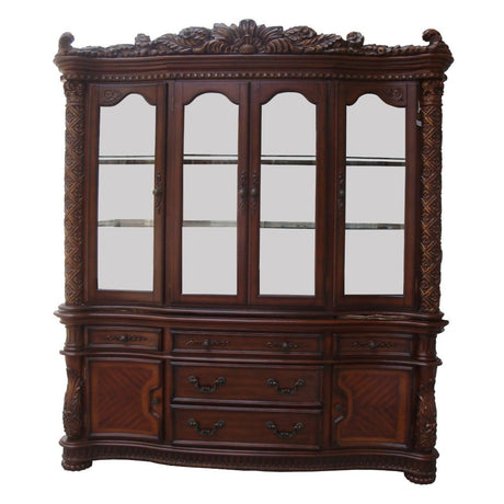 Acme - Vendome Buffet & Hutch 60006 Cherry Finish