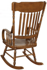 Rocking Chair - Sara Back Rocking Chair Warm Brown