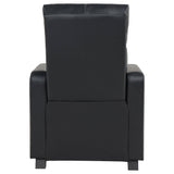 Toohey Upholstered Tufted Recliner Living Room Set Black - 600181 - S5A - image - 8