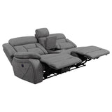 Laf Power Loveseat - Higgins Modular Sectional Laf Power Loveseat Grey