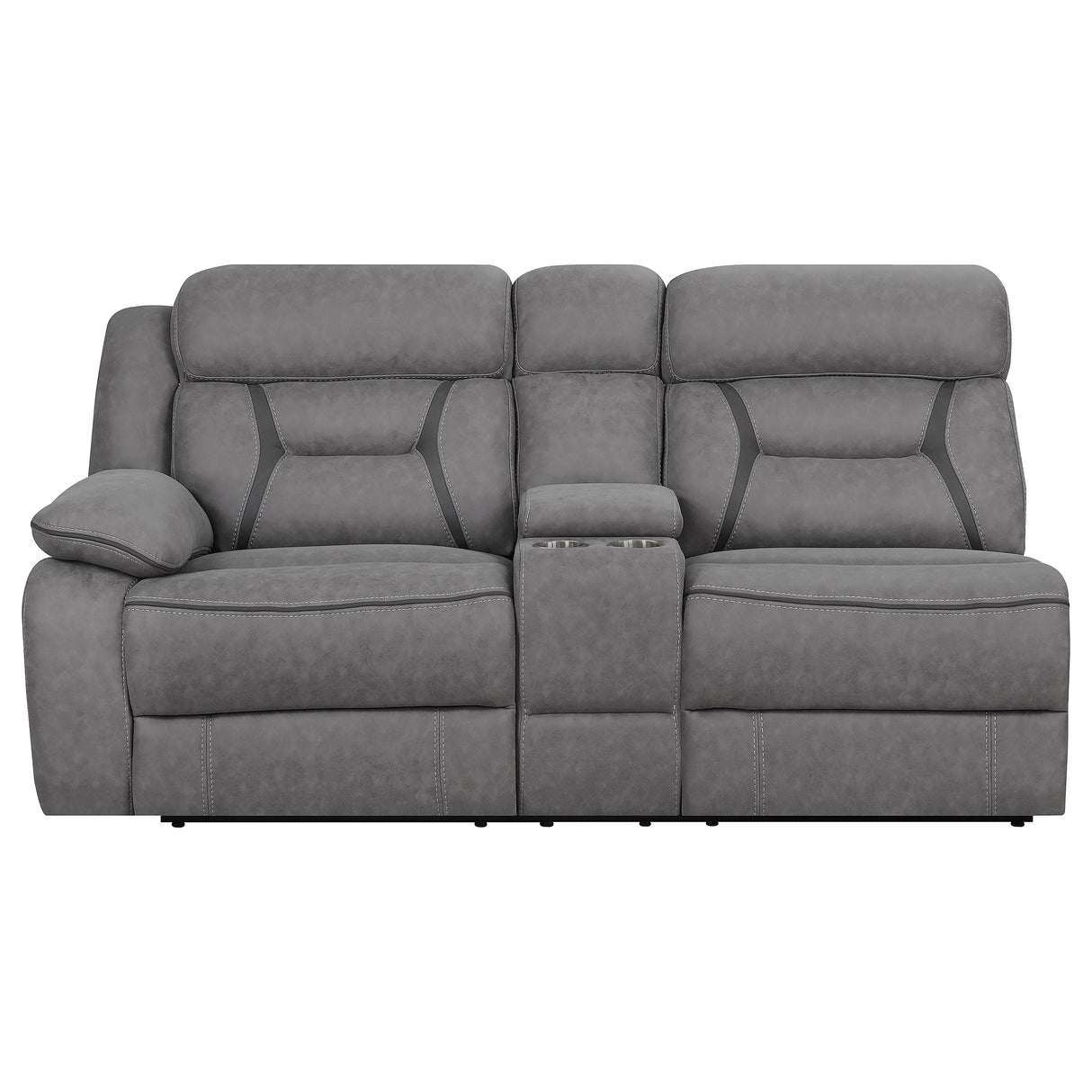 Laf Power Loveseat - Higgins Modular Sectional Laf Power Loveseat Grey